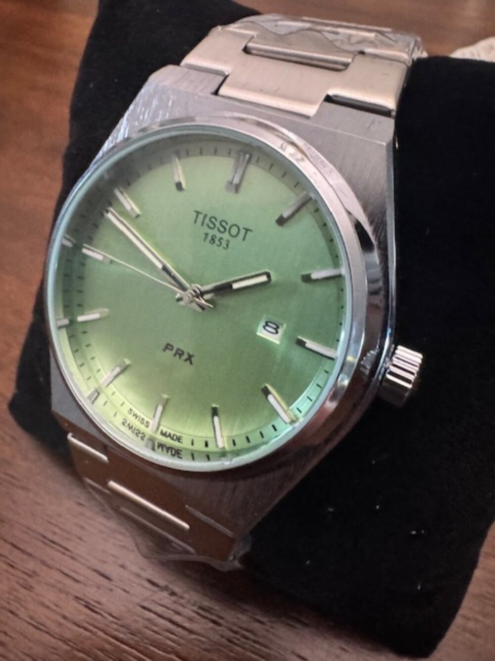NEW - PRX Men's Quartz Watch w/ Mint Green Dial 40mm Model: T137.410.11.091.01 - Picture 3 of 13